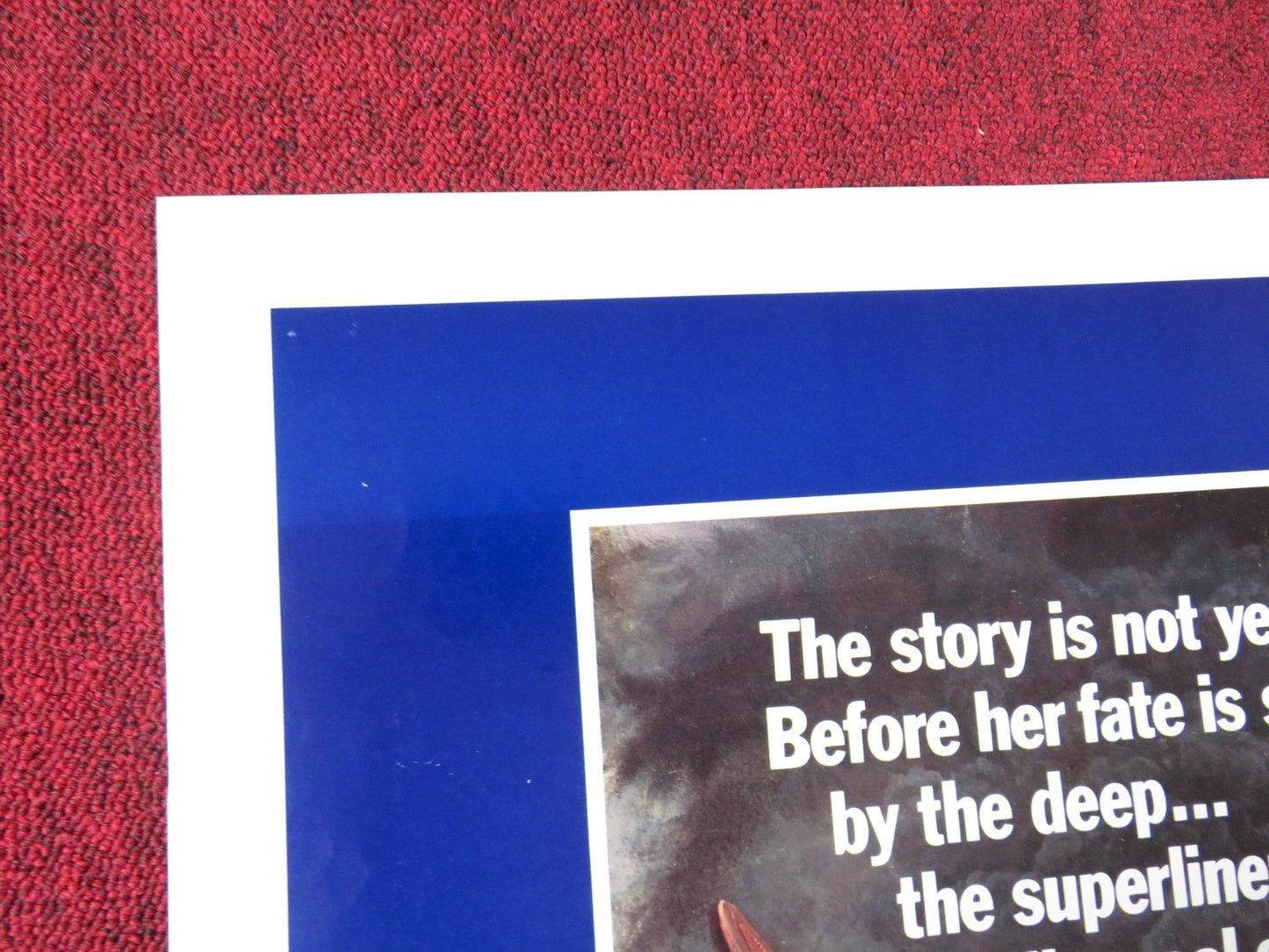 BEYOND THE POSEIDON ADVENTURE - B FOLDED US ONE SHEET POSTER MICHAEL CAINE 1979 Rendezvous Cinema Movie posters