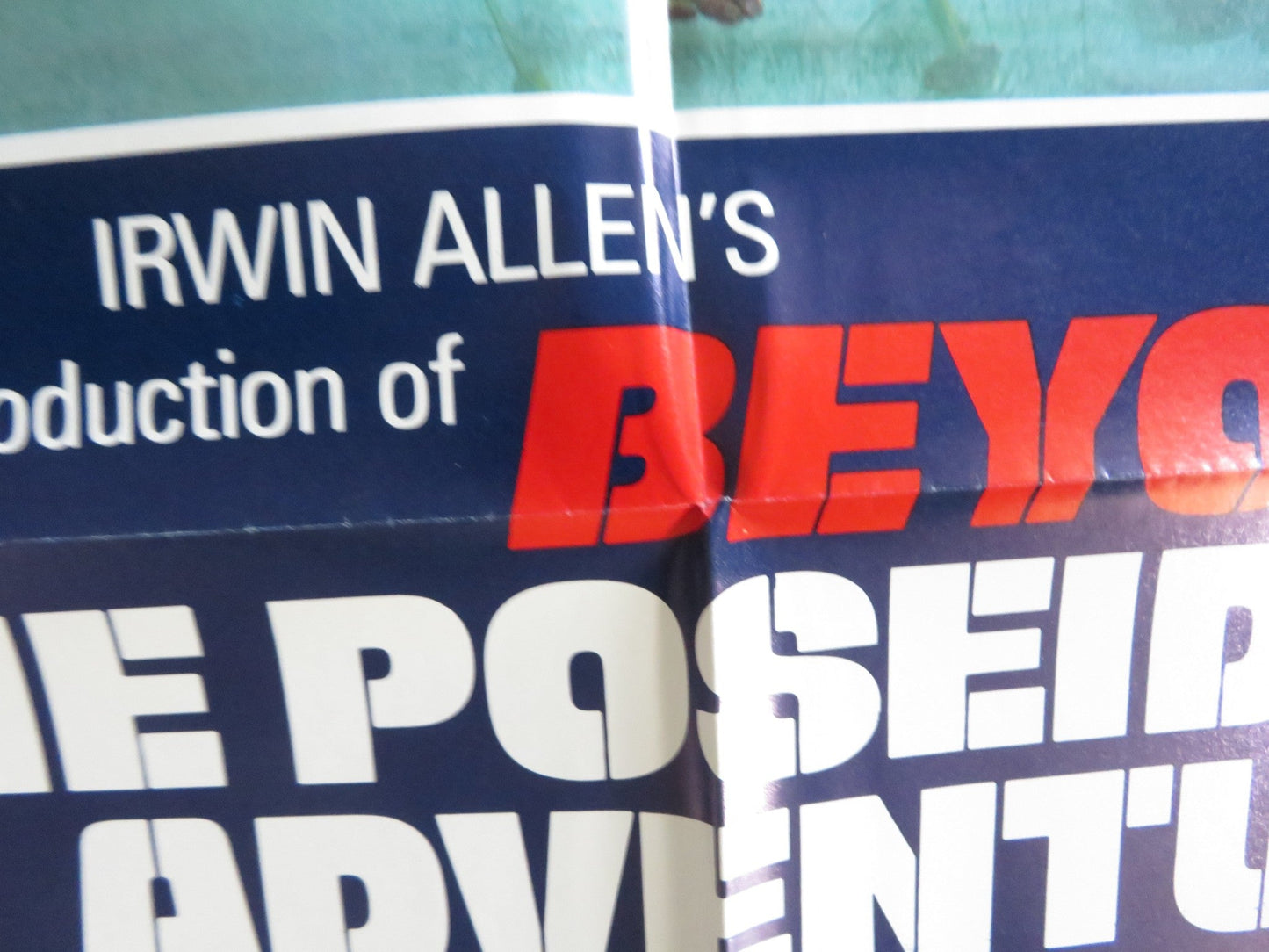 BEYOND THE POSEIDON ADVENTURE - C FOLDED US ONE SHEET POSTER MICHAEL CAINE 1979 Rendezvous Cinema Movie posters