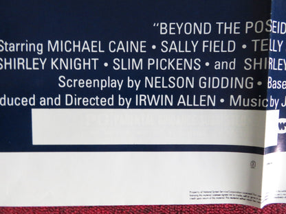 BEYOND THE POSEIDON ADVENTURE - C FOLDED US ONE SHEET POSTER MICHAEL CAINE 1979 Rendezvous Cinema Movie posters