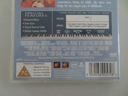 BIG - B (DVD) TOM HANKS ELIZABETH PERKINS 1988 REGION 2 Movie posters