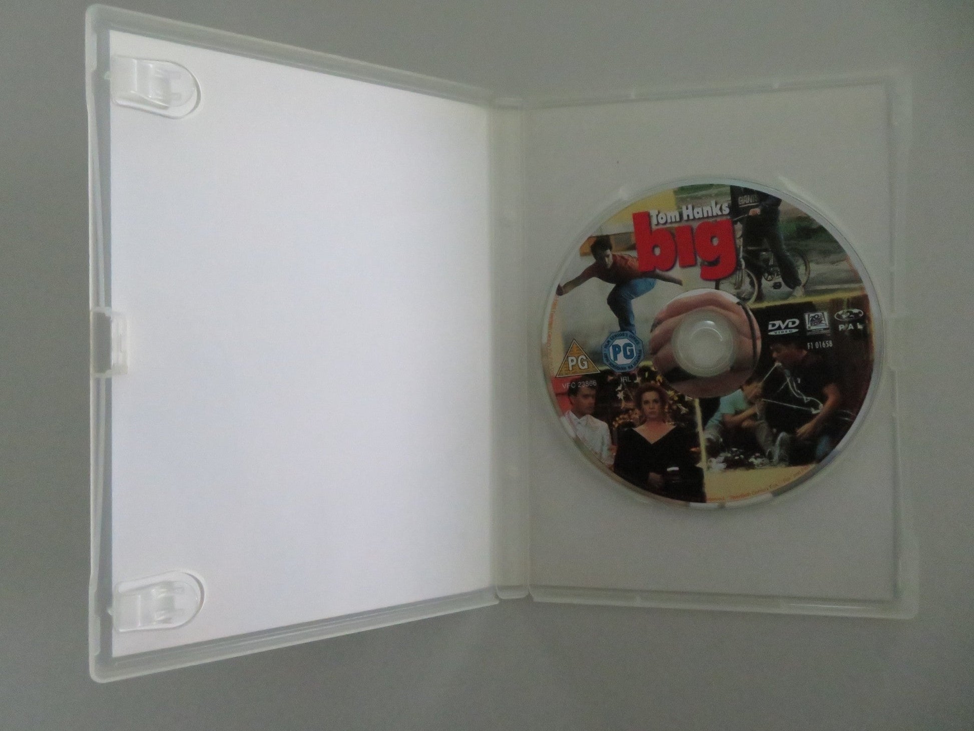 BIG - B (DVD) TOM HANKS ELIZABETH PERKINS 1988 REGION 2 Movie posters