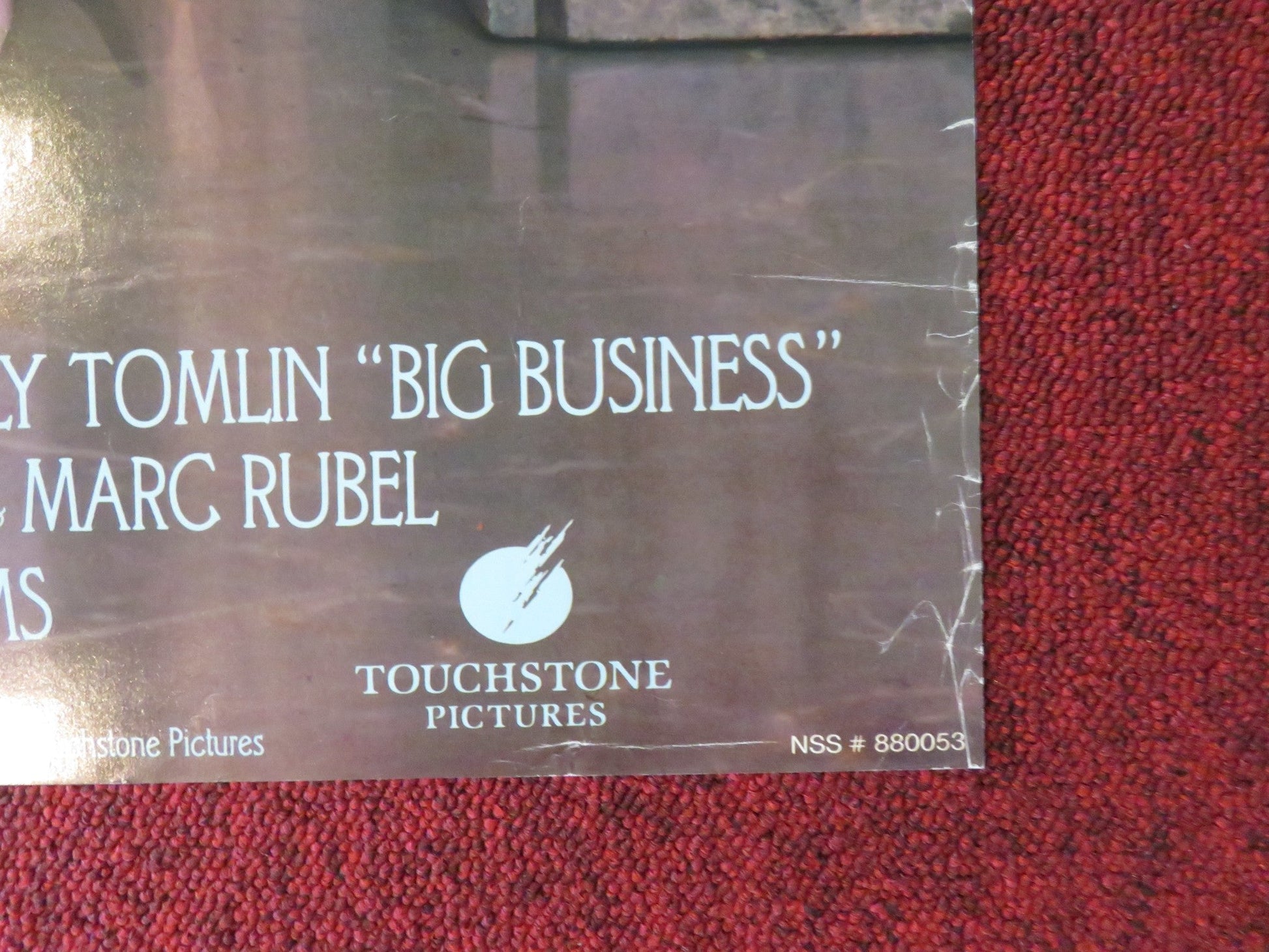 BIG BUSINESS FOLDED US ONE SHEET POSTER BETTE MIDLER LILY TOMLIN 1988 Rendezvous Cinema Movie posters