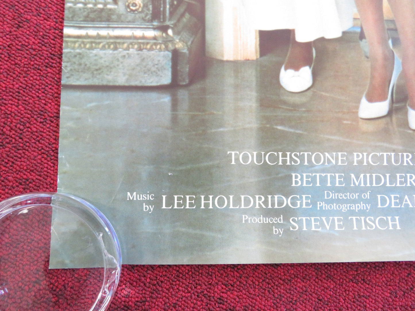 BIG BUSINESS VHS VIDEO POSTER ROLLED BETTE MIDLER LILY TOMLIN 1988 Rendezvous Cinema Movie posters