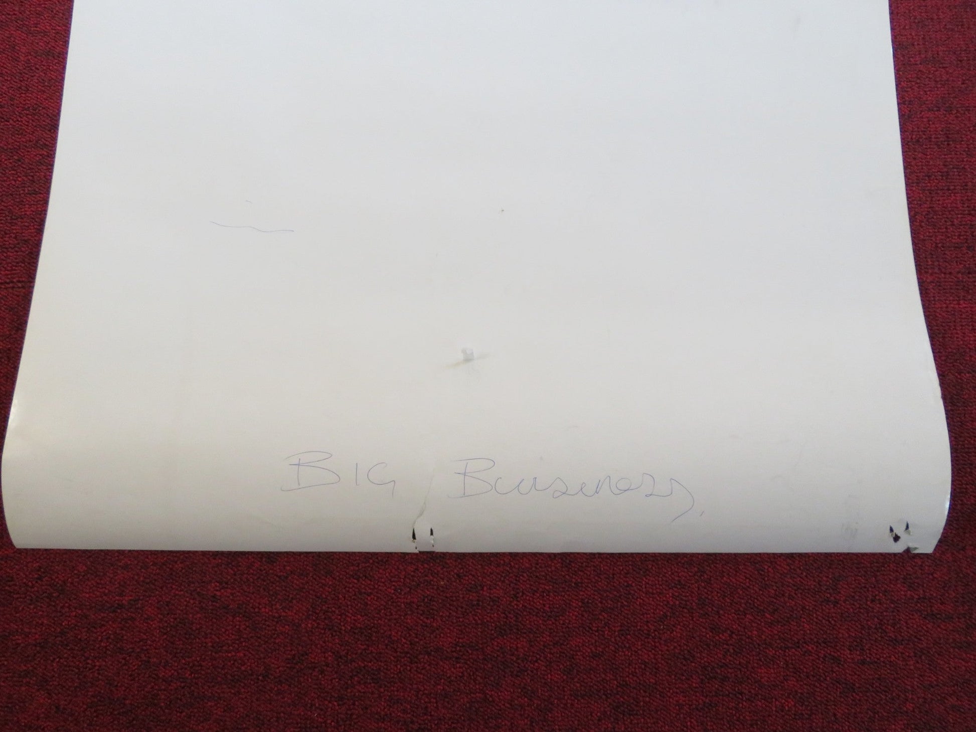 BIG BUSINESS VHS VIDEO POSTER ROLLED BETTE MIDLER LILY TOMLIN 1988 Rendezvous Cinema Movie posters