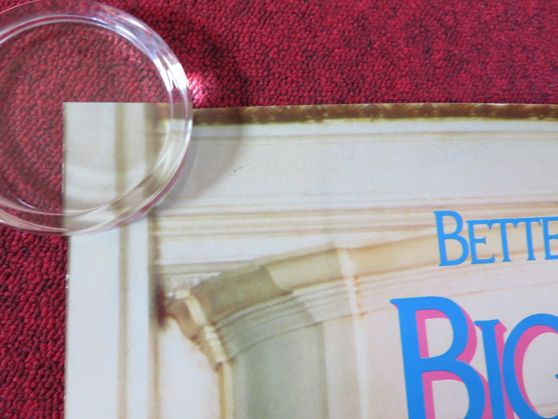 BIG BUSINESS VHS VIDEO POSTER ROLLED BETTE MIDLER LILY TOMLIN 1988 Rendezvous Cinema Movie posters