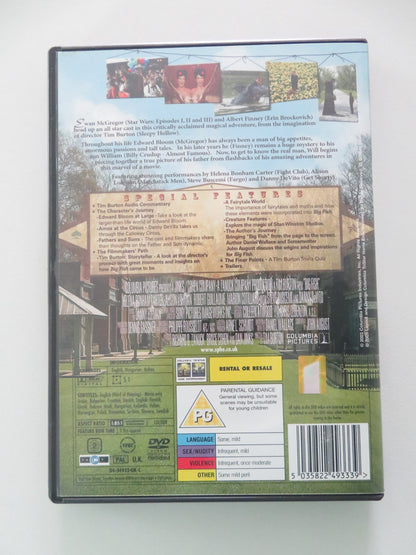 Big Fish (DVD) Ewan McGregor Albert Finney 2003 Region 2 Movie posters