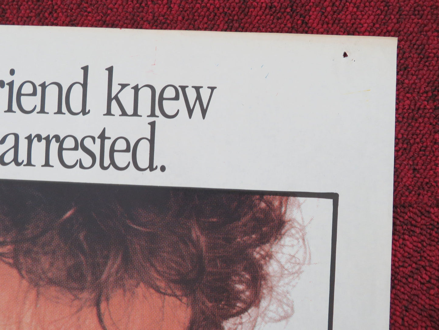 Big Lebanese Poster Folded Tom Hanks Elizabeth Perkins 1988 Movie posters