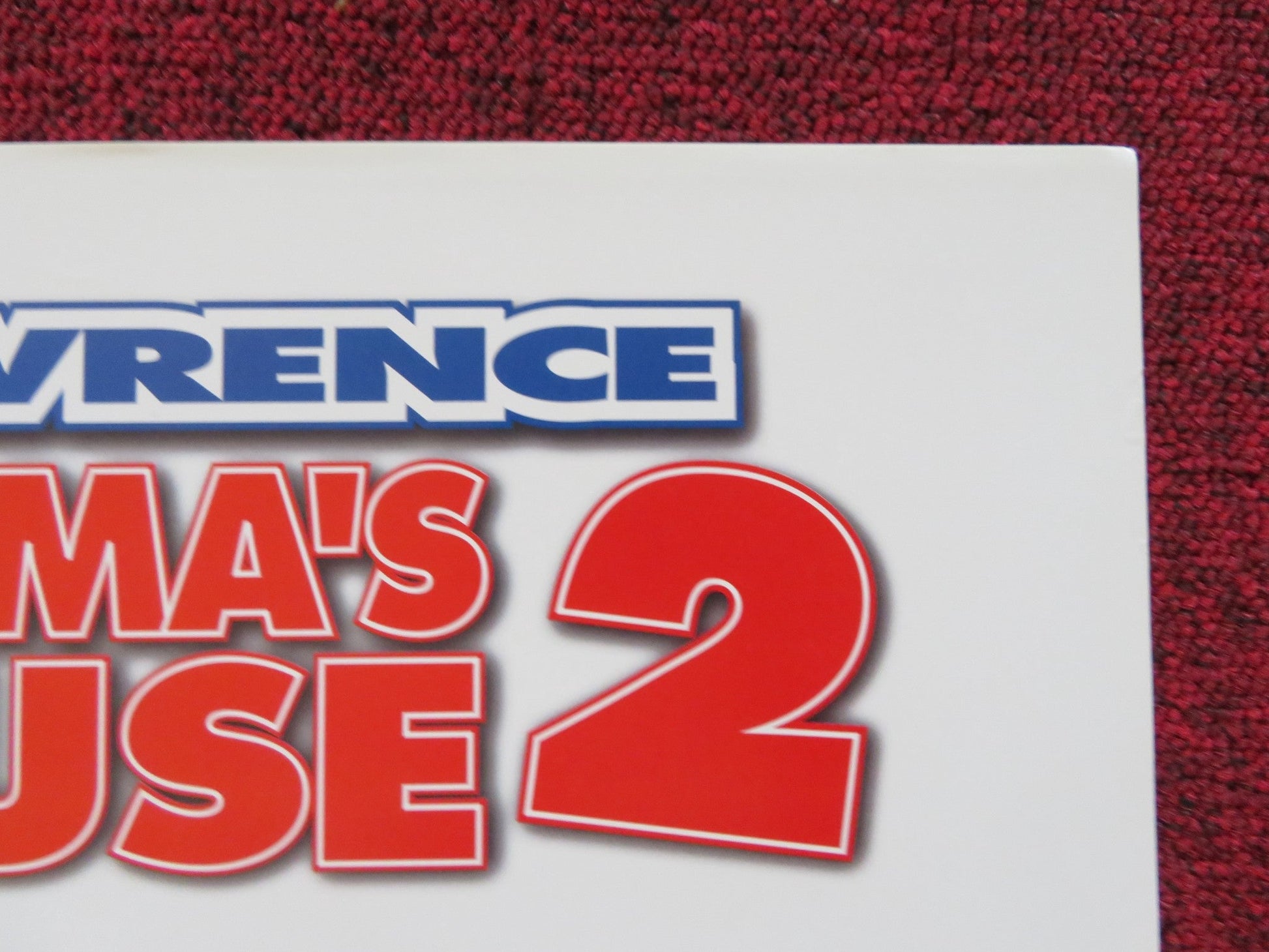 BIG MOMMA'S HOUSE 2 DVD POSTER MARTIN LAWRENCE NIA LONG 2006 Rendezvous Cinema Movie posters