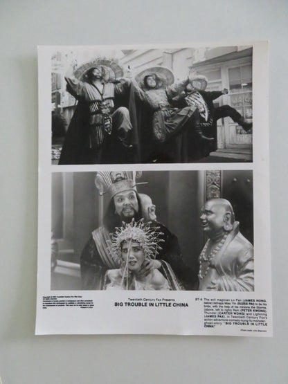 BIG TROUBLE IN LITTLE CHINA MOVIE STILL PHOTO LOT OF 5 KURT RUSSELL 1986 Movie posters