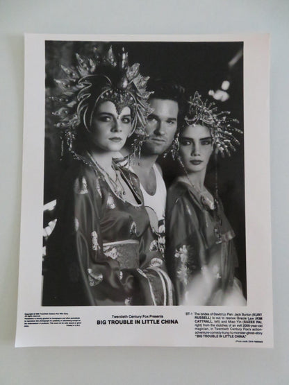 BIG TROUBLE IN LITTLE CHINA MOVIE STILL PHOTO LOT OF 5 KURT RUSSELL 1986 Movie posters