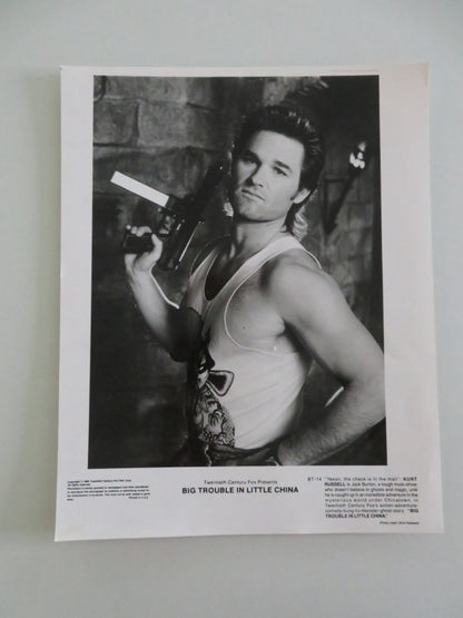 BIG TROUBLE IN LITTLE CHINA MOVIE STILL PHOTO LOT OF 5 KURT RUSSELL 1986 Movie posters