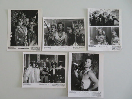 BIG TROUBLE IN LITTLE CHINA MOVIE STILL PHOTO LOT OF 5 KURT RUSSELL 1986 Movie posters