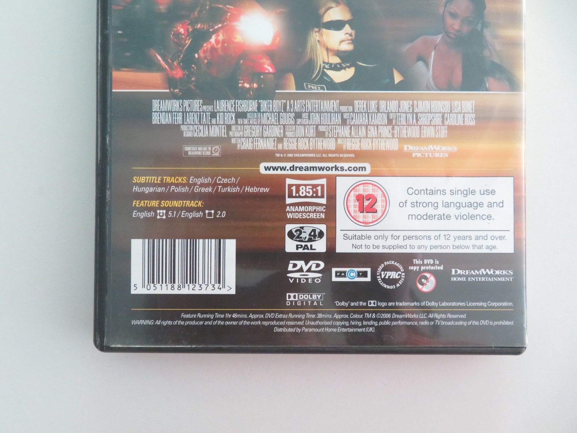 BIKER BOYZ (DVD) LAURENCE FISHBURNE LISA BONET 2003 REGION 2 + 4 - Rendezvous Cinema