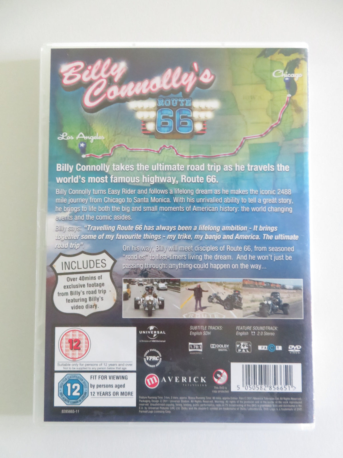 Billy Connolly's Route 66 (DVD) Billy Connolly 2011 Region 2, 4 Movie posters