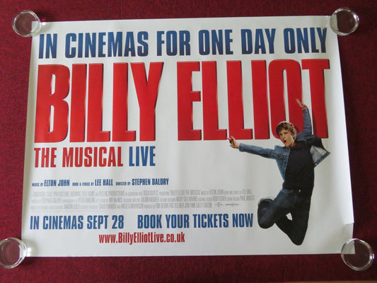 BILLY ELLIOT UK QUAD ROLLED POSTER ELLIOTT HANNA RUTHIE HENSHALL 2014 Movie posters