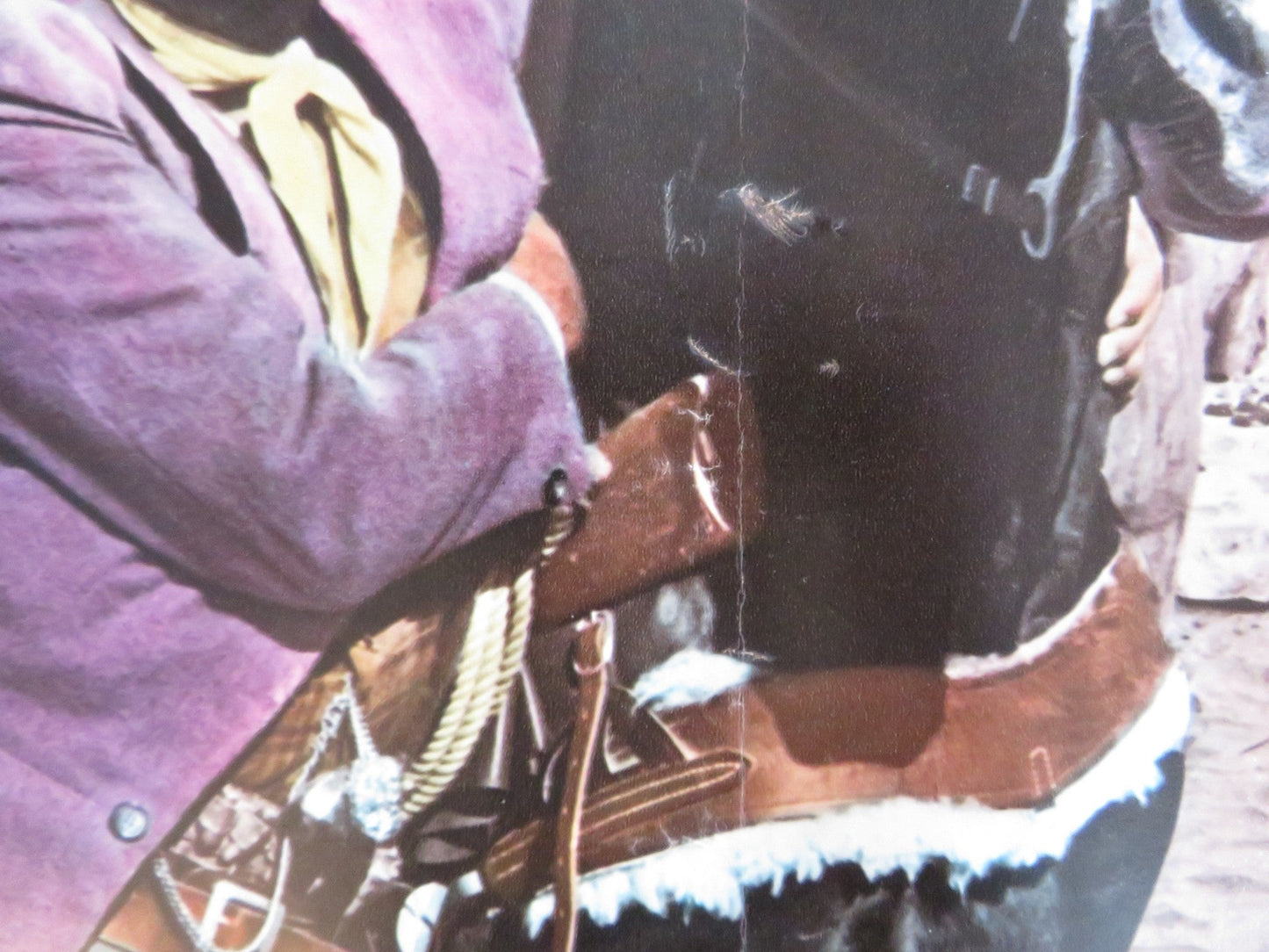 BILLY TWO HATS - H ITALIAN FOTOBUSTA POSTER GREGORY PECK DESI ARNAZ JR. 1974 Rendezvous Cinema Movie posters