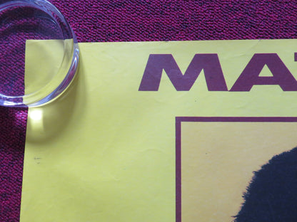 BILOXI BLUES UK QUAD ROLLED POSTER MATTHEW BRODERICK 1988 Rendezvous Cinema Movie posters