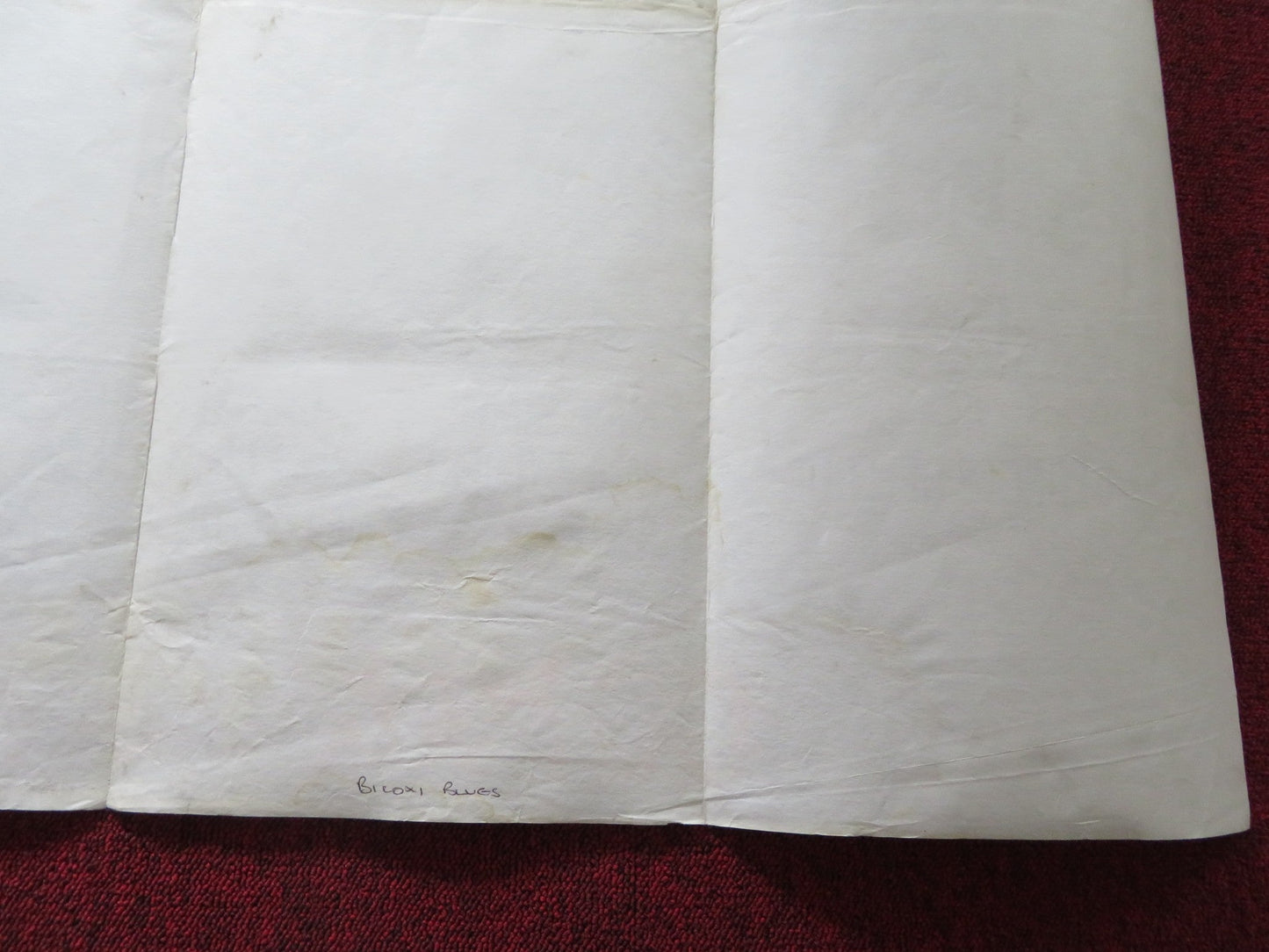 BILOXI BLUES UK QUAD ROLLED POSTER MATTHEW BRODERICK 1988 Rendezvous Cinema Movie posters