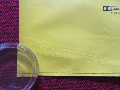 BILOXI BLUES UK QUAD ROLLED POSTER MATTHEW BRODERICK 1988 Rendezvous Cinema Movie posters