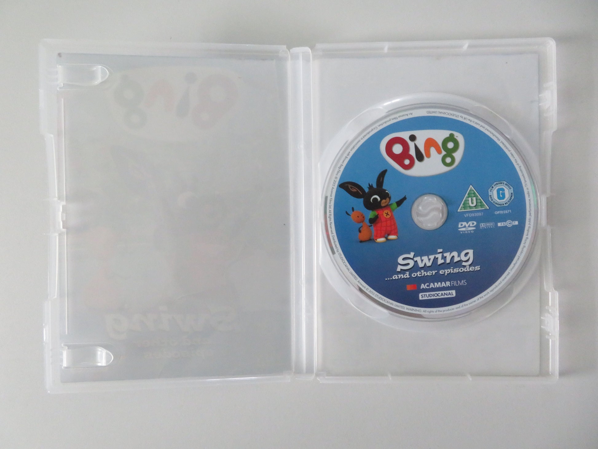 Bing -Swing ...and other episodes (DVD) Mark Rylance Elliot Kerley 2015 Region 2 Movie posters