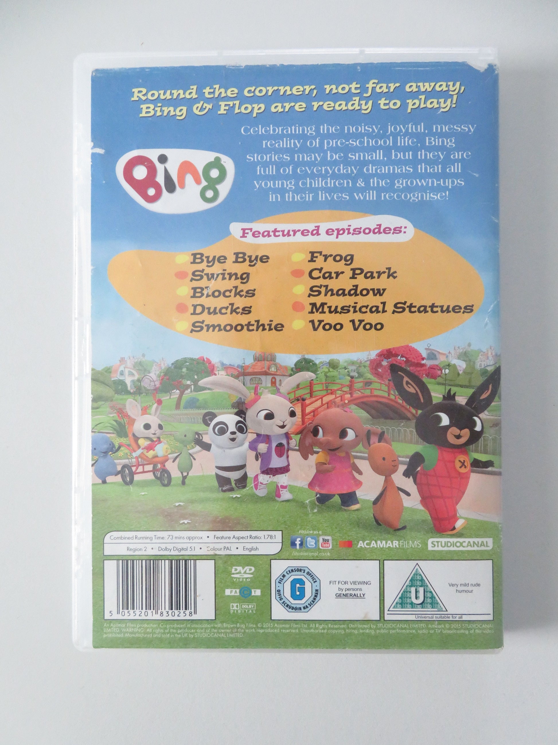 Bing -Swing ...and other episodes (DVD) Mark Rylance Elliot Kerley 2015 Region 2 Movie posters