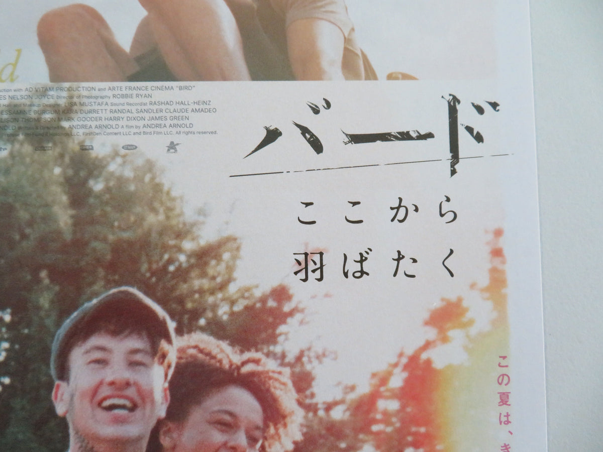Bird - B Japanese Chirashi (B5) Poster Barry Keoghan Nykiya Adams 2024 Movie posters