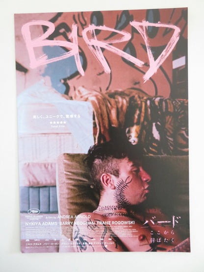 BIRD - D JAPANESE CHIRASHI (B5) POSTER NYKIYA ADAMS FRANZ ROGOWSKI KEOGHAN 2024 Movie posters