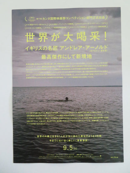 BIRD JAPANESE CHIRASHI (B5) POSTER NYKIYA ADAMS FRANZ ROGOWSKI KEOGHAN 2024 Movie posters