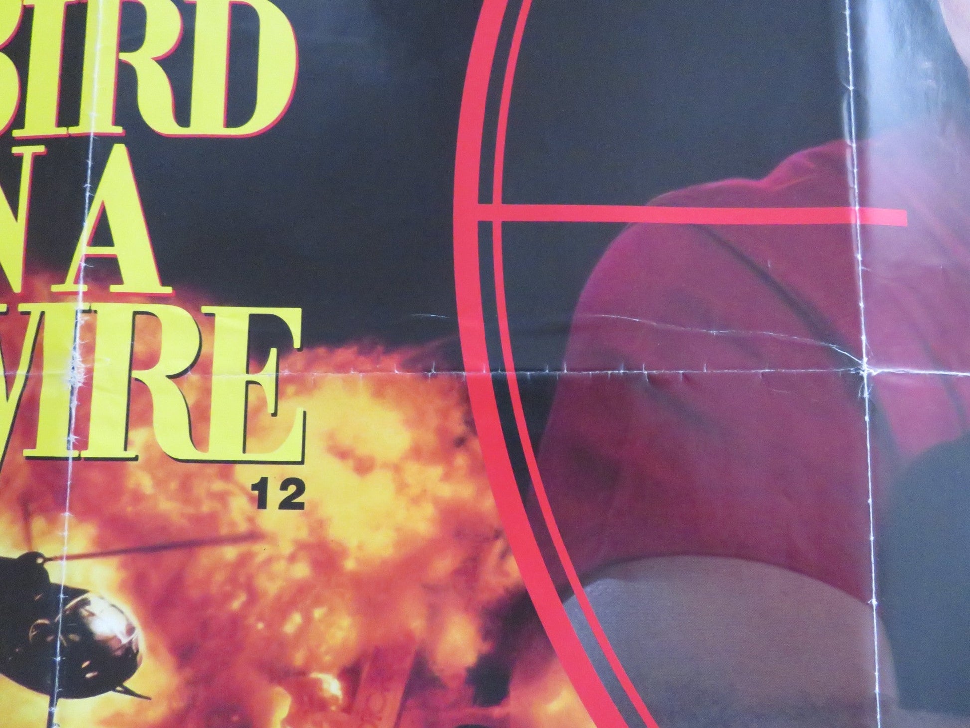 BIRD ON A WIRE UK QUAD ROLLED POSTER MEL GIBSON GOLDIE HAWN 1990 Rendezvous Cinema Movie posters