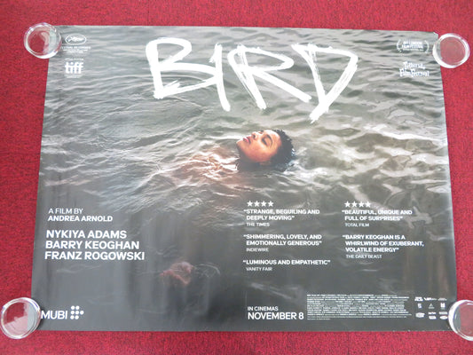 Bird UK Quad Rolled Poster Barry Keoghan Nykiya Adams Franz Rogowski 2024 Movie posters