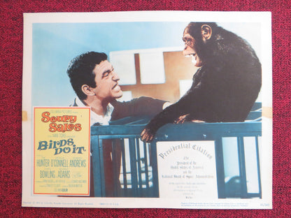 BIRDS DO IT US LOBBY CARD FULL SET SOUPY SALES TAB HUNTER 1966 Rendezvous Cinema Movie posters
