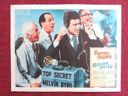 BIRDS DO IT US LOBBY CARD FULL SET SOUPY SALES TAB HUNTER 1966 Rendezvous Cinema Movie posters