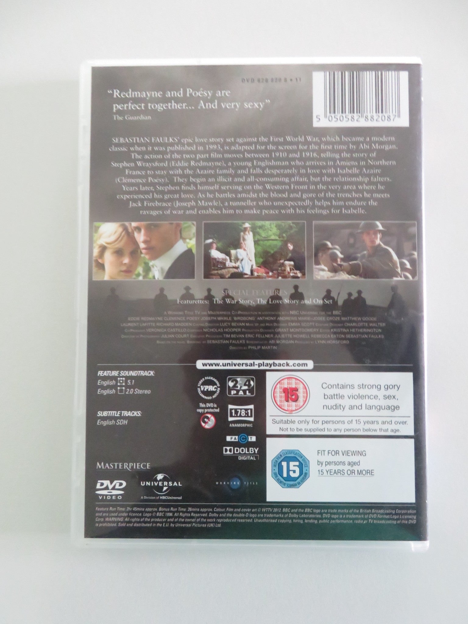 BIRDSONG (DVD) EDDIE REDMAYNE CLEMENCE POESY 2012 REGION 2, 4 Movie posters