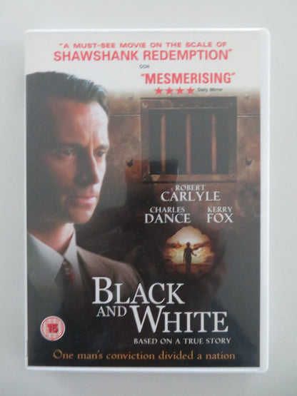 BLACK AND WHITE (DVD) ROBERT CARLYLE CHARLES DANCE 2002 REGION 2 Movie posters