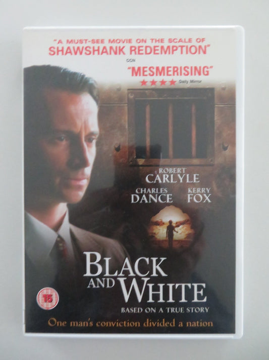 BLACK AND WHITE (DVD) ROBERT CARLYLE CHARLES DANCE 2002 REGION 2 Movie posters