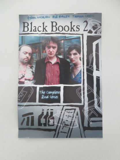 BLACK BOOKS THE COMPLETE 2ND SERIES (DVD) DYLAN MORAN BILL BAILEY 2002 REGION 2 - Rendezvous Cinema