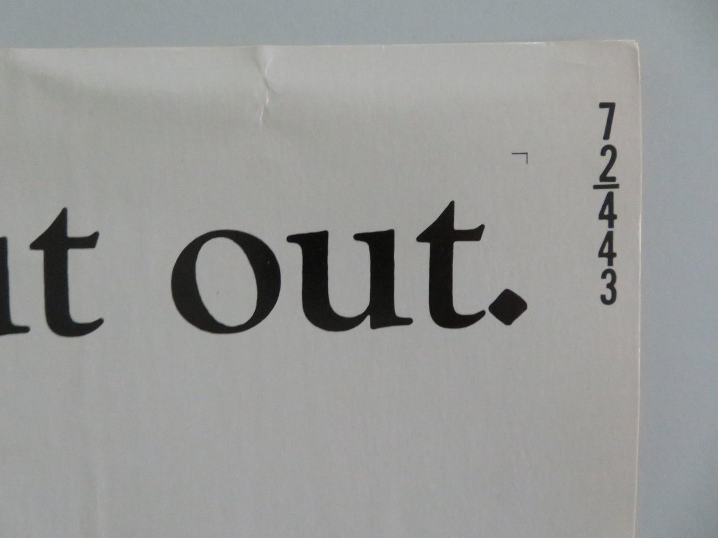 BLACK GIRL US HALF SHEET (22"x 28") POSTER BROCK PETERS LOUISE STUBBS 1972 Movie posters