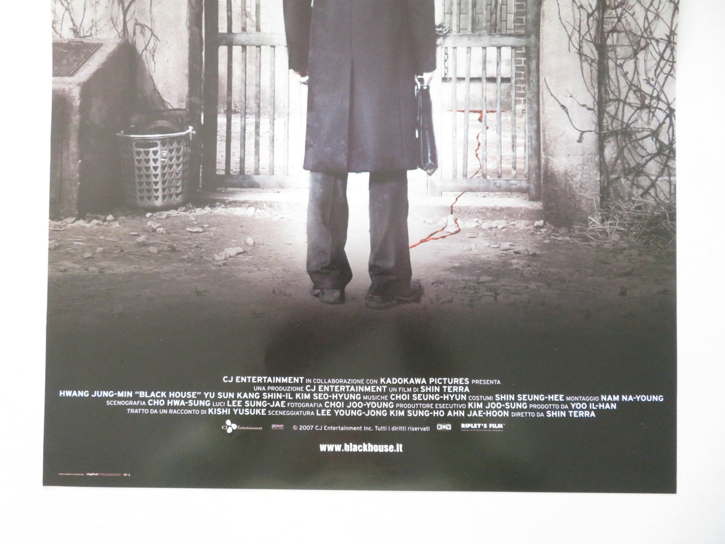 Black House ITALIAN LOCANDINA POSTER HWANG JUNG - MIN YOO SEON 2007 Movie posters