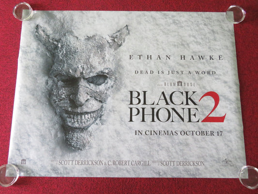 Black Phone 2 UK Quad Rolled Poster Ethan Hawke Mason Thames 2025 Movie posters