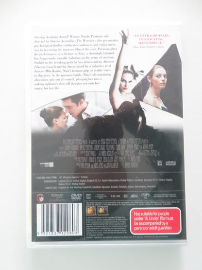 Black Swan - B (DVD) Natalie Portman Mila Kunis Vincent Cassel 2010 Region 4 Movie posters