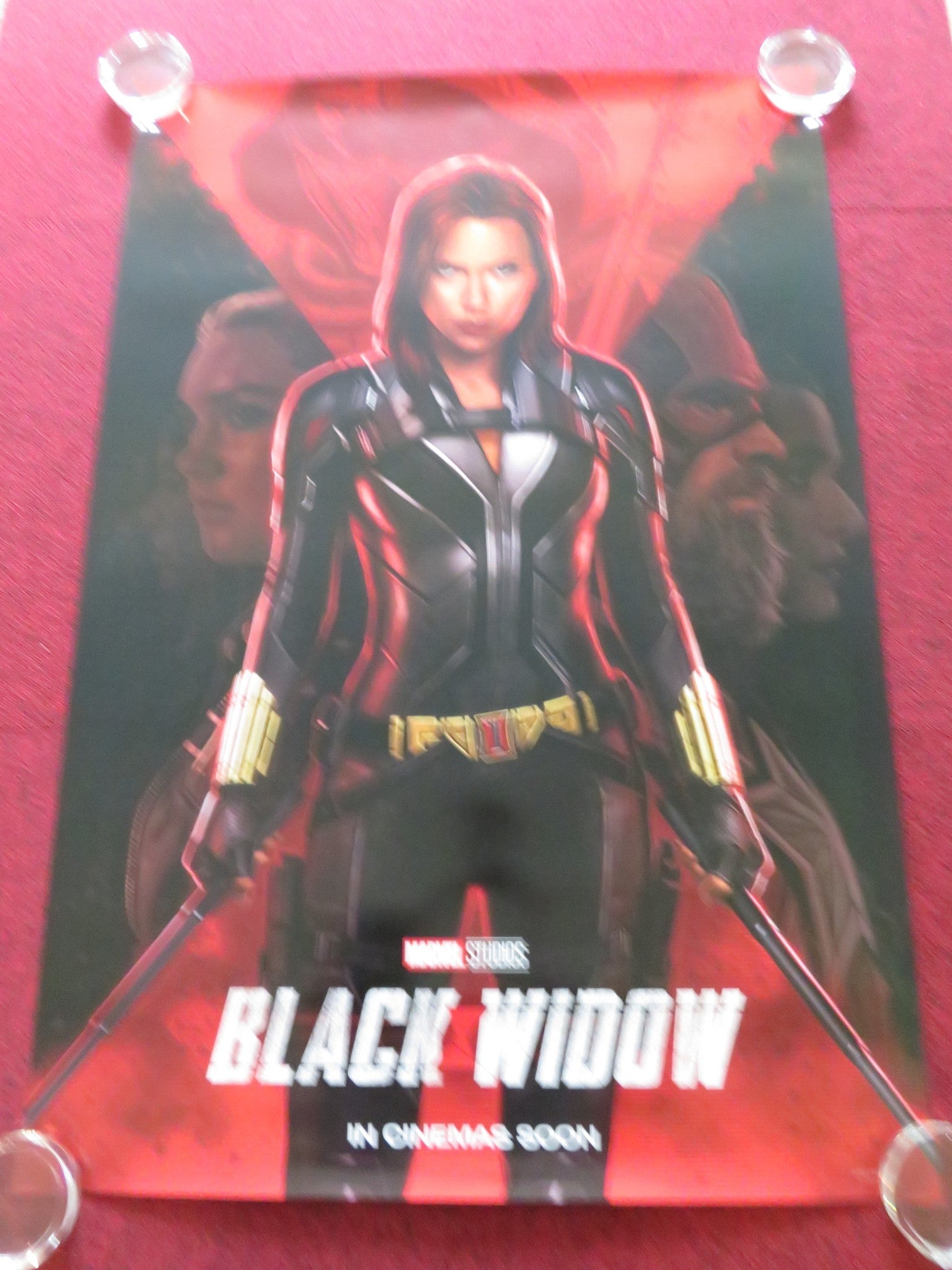 BLACK WIDOW - B US ONE SHEET ROLLED POSTER SCARLETT JOHANSSON FLORENCE PUGH 2021 Rendezvous Cinema Movie posters