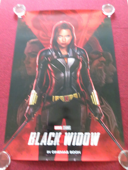 BLACK WIDOW - B US ONE SHEET ROLLED POSTER SCARLETT JOHANSSON FLORENCE PUGH 2021 Rendezvous Cinema Movie posters
