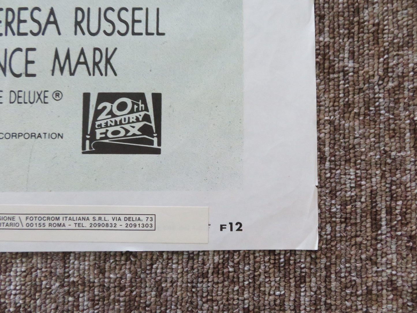 BLACK WIDOW ITALIAN 2 FOGLIO POSTER DEBRA WINGER THERESA RUSSELL 1987 Rendezvous Cinema Movie posters