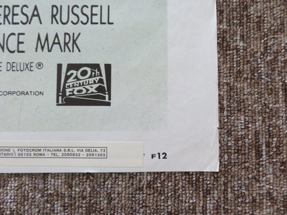 BLACK WIDOW ITALIAN 2 FOGLIO POSTER DEBRA WINGER THERESA RUSSELL 1987 Rendezvous Cinema Movie posters