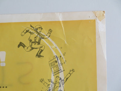 BLACKBEARD'S GHOST US HALF SHEET POSTER DISNEY PETER USTINOV DEAN JONES R1976 Rendezvous Cinema Movie posters