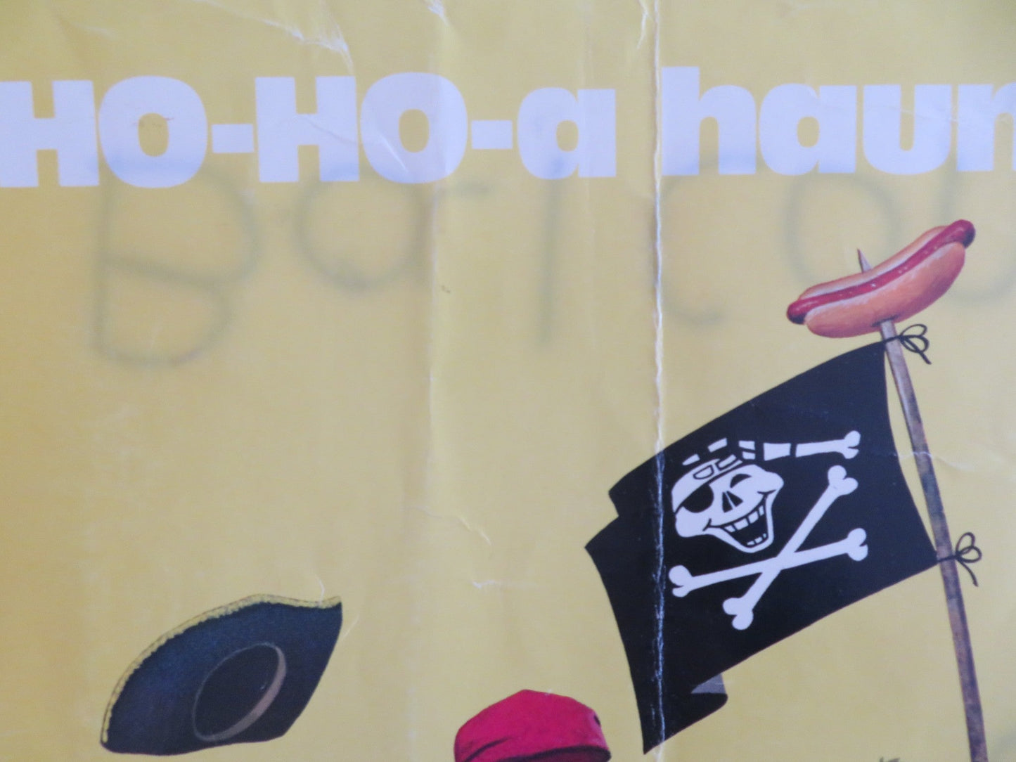 BLACKBEARD'S GHOST US HALF SHEET POSTER DISNEY PETER USTINOV DEAN JONES R1976 Rendezvous Cinema Movie posters