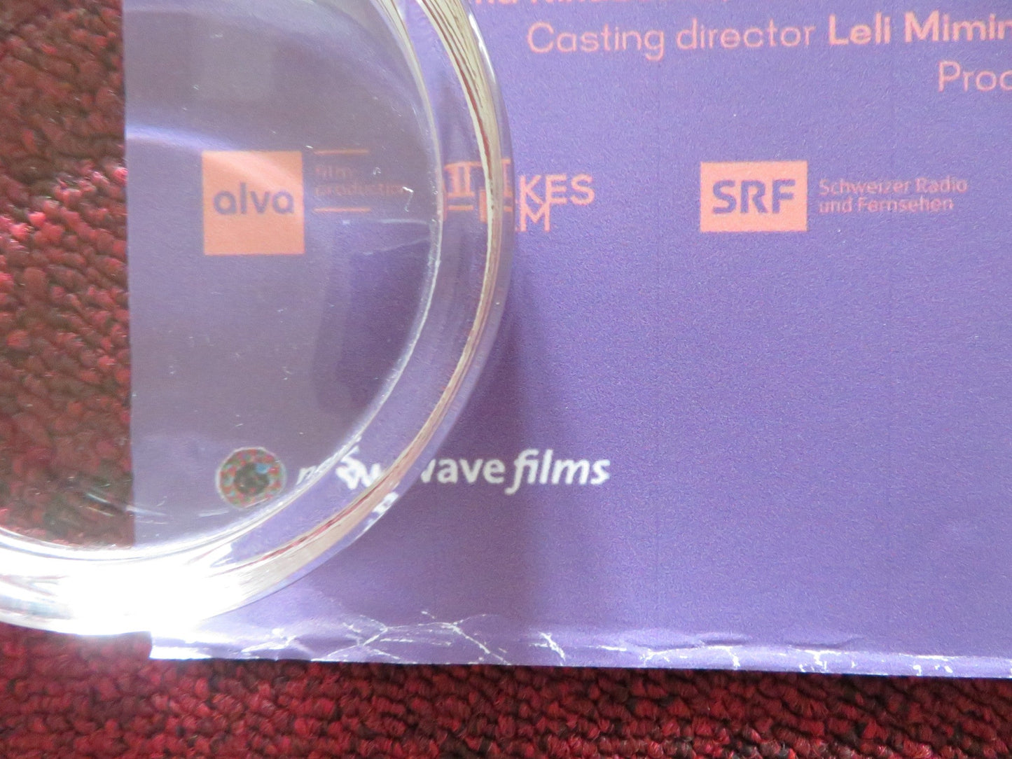 BLACKBIRD BLACKBIRD BLACKBERRY UK QUAD ROLLED POSTER EKA CHAVLEISHVILI 2023 Rendezvous Cinema Movie posters