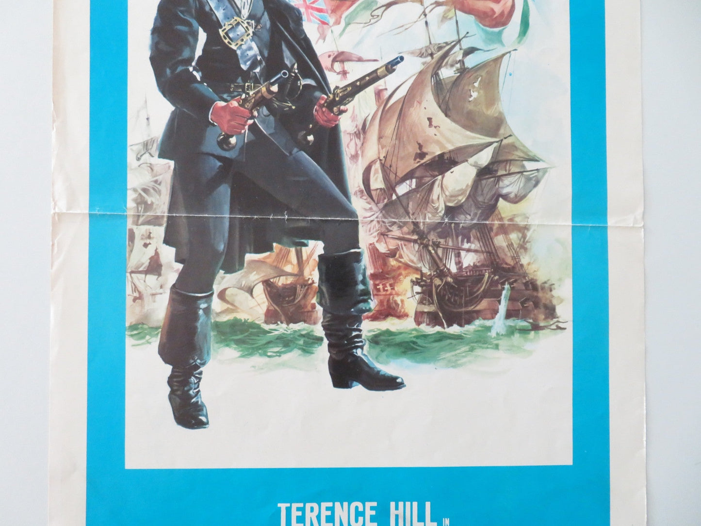 BLACKIE THE PIRATE ITALIAN LOCANDINA POSTER TERENCE HILL SILVIA MONTI 1971 Movie posters