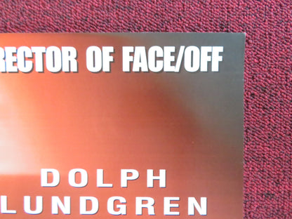 BLACKJACK VHS VIDEO POSTER DOLPH LUNDGREN KATE VERNON 1998 Rendezvous Cinema Movie posters