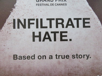 BLACKKKLANSMAN UK QUAD ROLLED POSTER ADAM DRIVER ALEC BALDWIN 2018 Rendezvous Cinema Movie posters